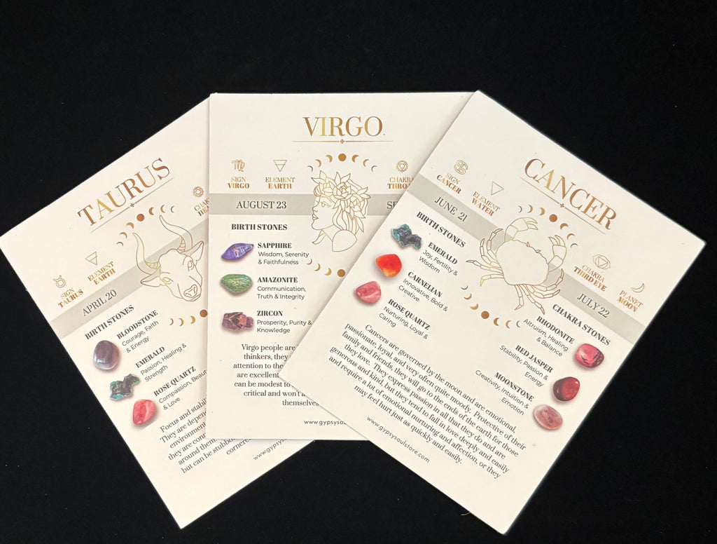 ✨ Zodiac Vibes Crystal Bracelet Collection – Wear Your Sign, Own Your Power