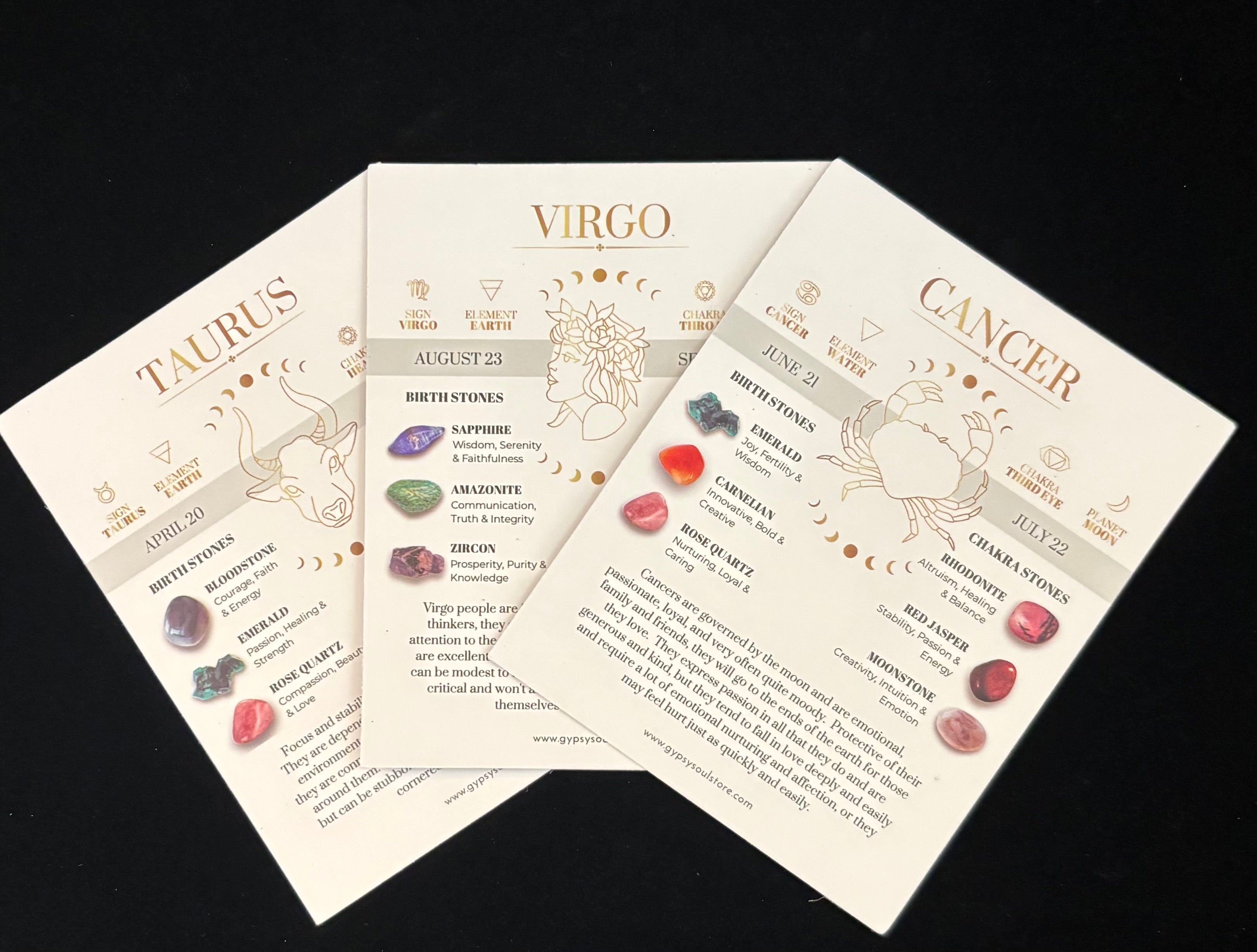 ✨ Zodiac Vibes Crystal Bracelet Collection – Wear Your Sign, Own Your Power